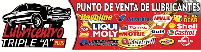 Lavadora y punto de venta de lubricantes "Triple A plus" - Durán