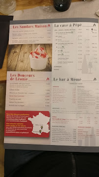 Restaurant de grillades Léonie - Bistro & Grillades à Perpignan (la carte)