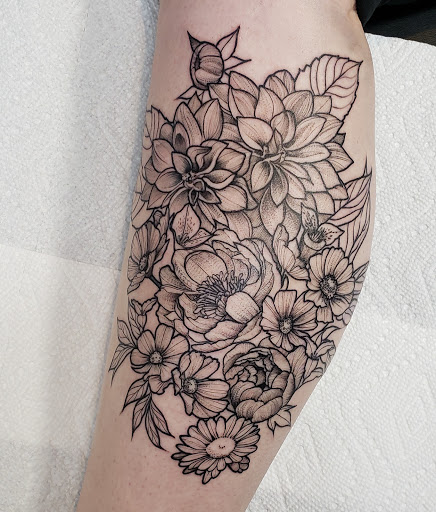 Explore tattoo ideas on ribs for men, creative tattoo ideas in Fox Lake, available at Electric Art Tattoos