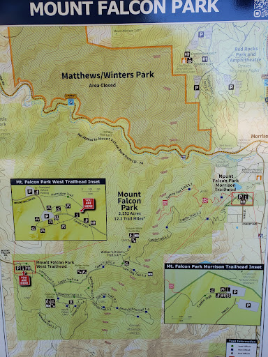 Tourist Attraction «Mount Falcon Park», reviews and photos, Castle Trail, Morrison, CO 80465, USA