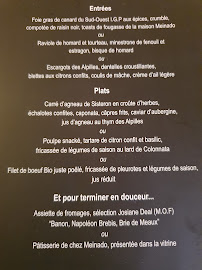 Menu du L'Aile ou la Cuisse à Saint-Rémy-de-Provence