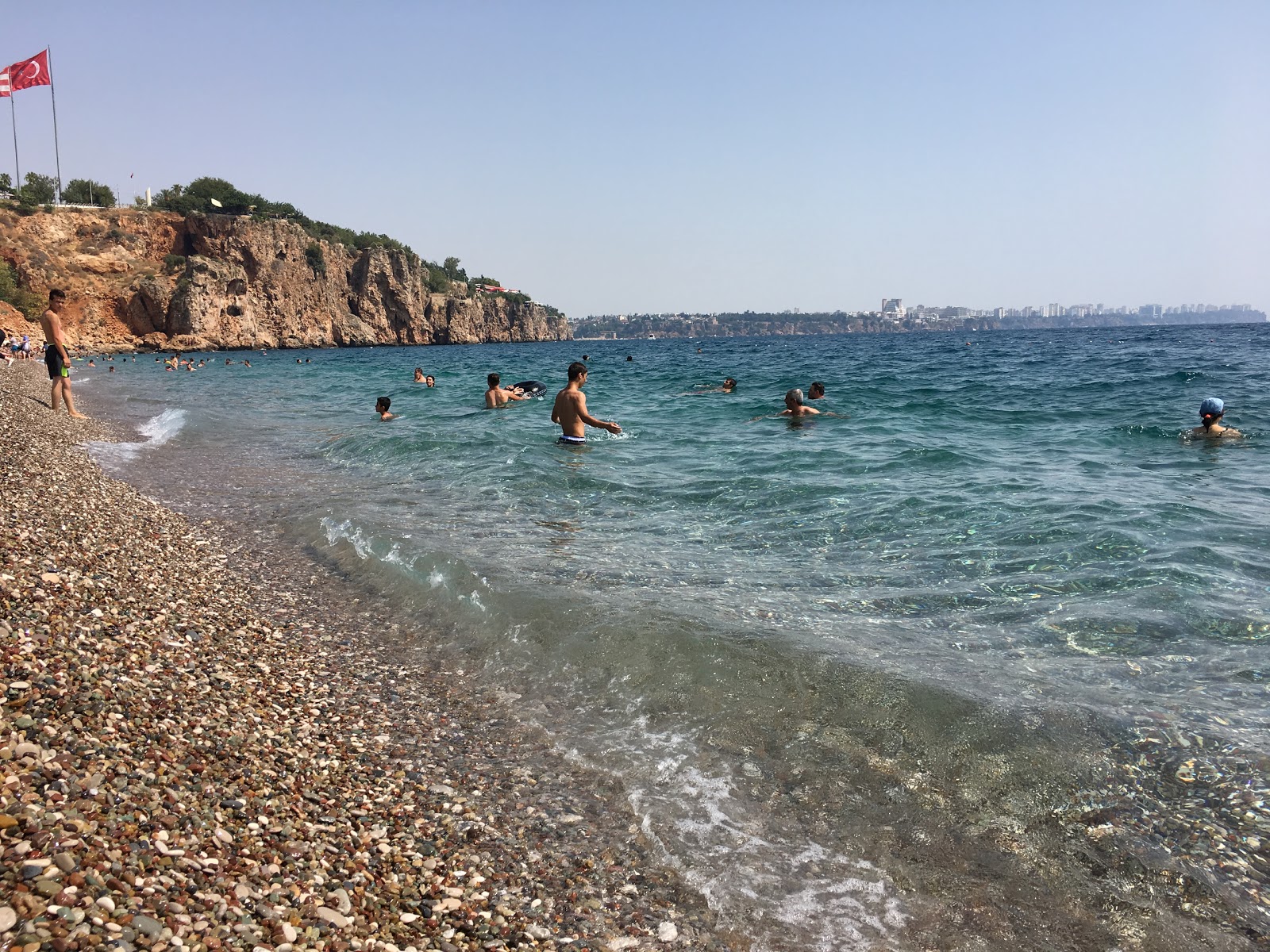 Valokuva Antalya Plajista. puhtaustasolla korkea