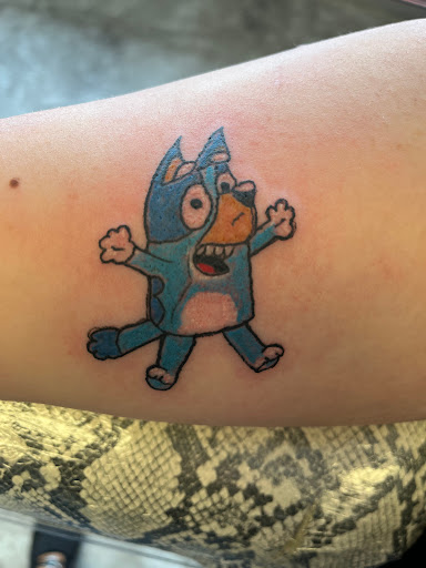 Find top shoulder tattoo ideas for your next unique tattoo in Seymour at American Gypsy Tattoo Corp.