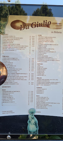 Trattoria da Giulio à Lucca menu