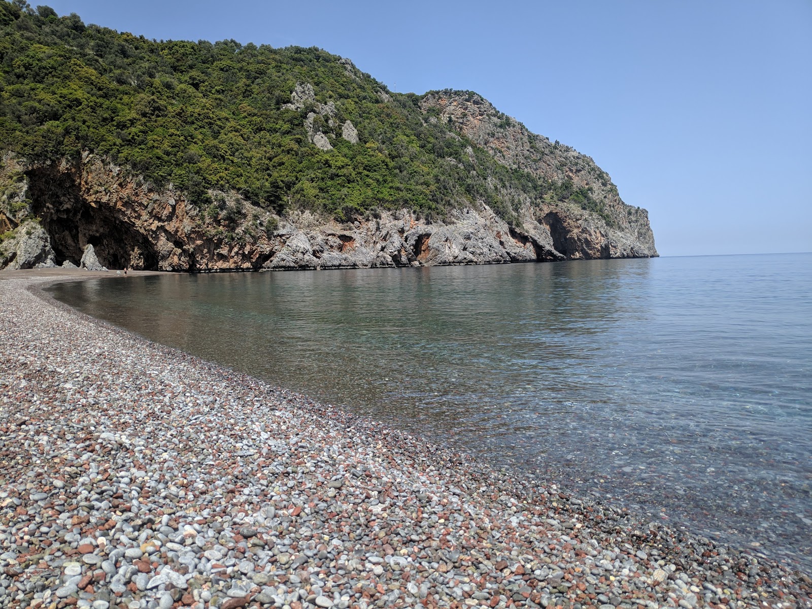 Foto de Limnionas beach con muy limpia nivel de limpieza