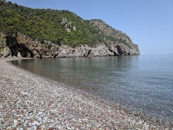 Foto von Limnionas beach mit sehr sauber Sauberkeitsgrad