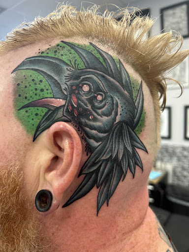 Find wolf tattoo ideas for females for your next unique tattoo in New Bern at Lucky Street Tattoo