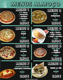 Menu du Pizzaria milano à Tavira