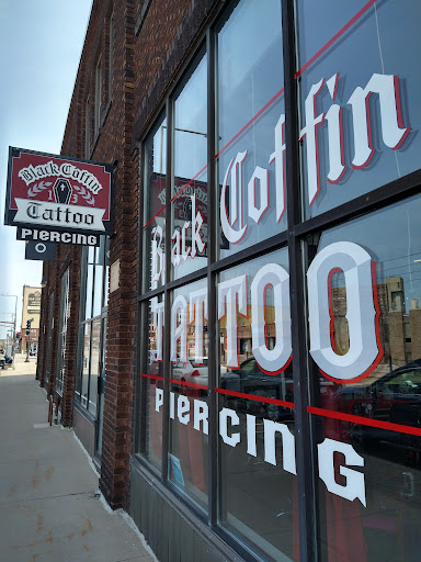 Explore calf sleeve tattoo ideas, creative tattoo ideas in Saint Paul, available at Black Coffin Tattoo