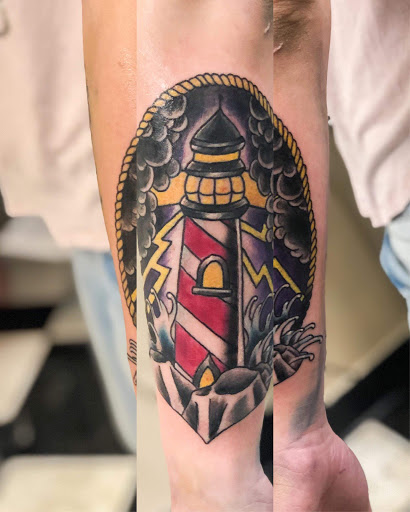 Explore small chest tattoo ideas for men, creative tattoo ideas in Augusta, available at Mr. Tattoo