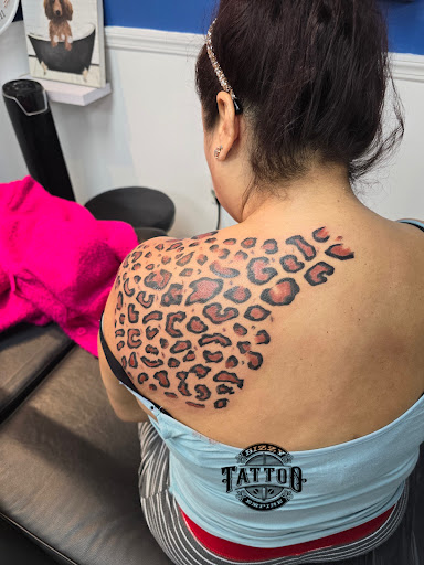 Explore female arm sleeve tattoo ideas, creative tattoo ideas in West Babylon, available at Bizzy Empire Tattoo
