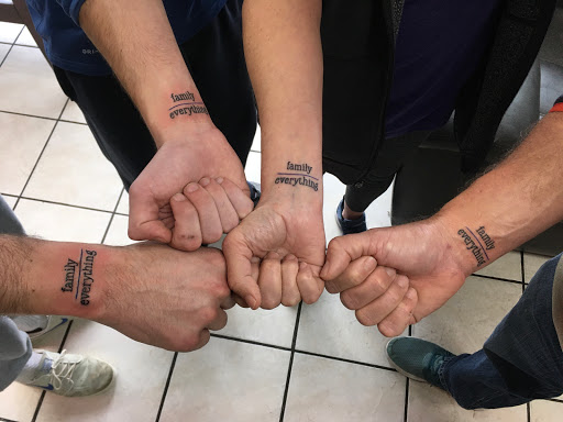 Explore middle finger tattoo ideas, creative tattoo ideas in Myrtle Beach, available at Myrtle Beach Ink