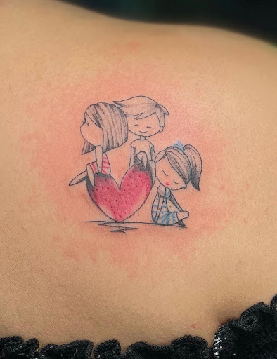 Explore galaxy tattoo ideas black and white, creative tattoo ideas in Peoria, available at Modern Ink Tattoo