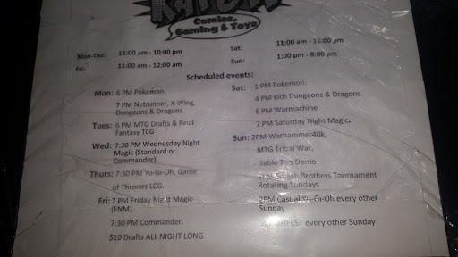 Comic Book Store «Kapow! Comics», reviews and photos, 655 Atlanta Hwy #201b, Cumming, GA 30040, USA