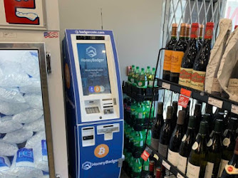 HoneyBadger Bitcoin ATM at Lulu Island Liquor Store