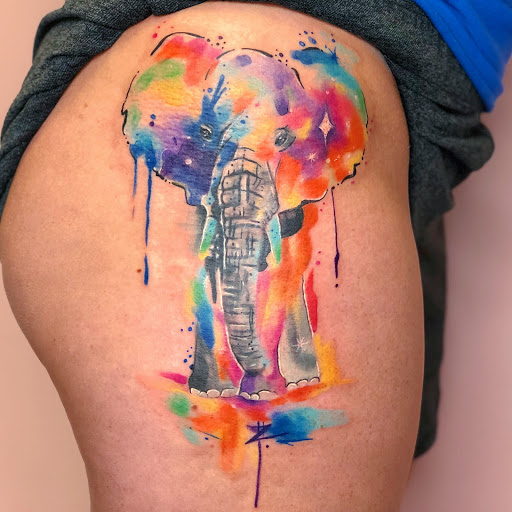 Explore icarus tattoo ideas, creative tattoo ideas in Batavia, available at The Pretty Pin-Up Tattoo Parlor