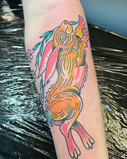 Explore treble clef tattoo ideas, creative tattoo ideas in Cookeville, available at Anthem Tattoo