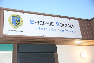 Épicerie sociale « Le P'tit Coup de Pouce » à Athis-Mons