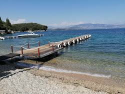 Agni Beach'in fotoğrafı düz bir kıyı şeridi ile birlikte