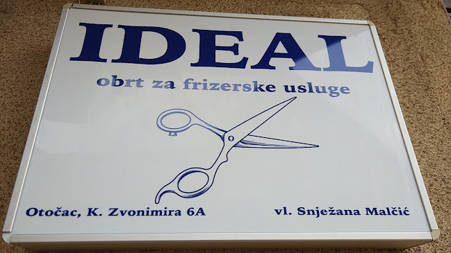 Recenzije Frizerski salon Ideal u Otočac - Brijačnica