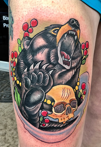 Explore skyrim tattoo ideas, creative tattoo ideas in Ankeny, available at All Day Tattoo and Art Studio