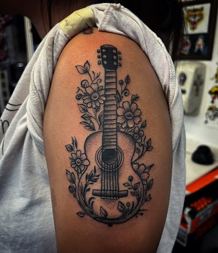 Explore jesus name tattoo ideas, creative tattoo ideas in Madera, available at Sea Wolf Tattoo