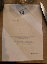 Marsan par Hélène Darroze à Paris menu