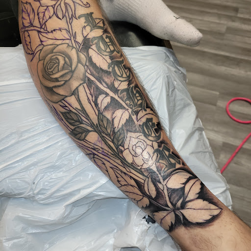 Explore emperor's new groove tattoo ideas, creative tattoo ideas in Appleton, available at Fox Valley Tattoo