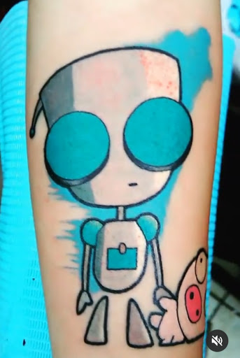 Explore frozen tattoo ideas, creative tattoo ideas in Destin, available at Atomic Frog Tattoo