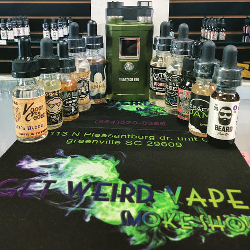 Vaporizer Store «Get Weird Vape Smoke Shop», reviews and photos, 3113 N Pleasantburg Dr c, Greenville, SC 29609, USA