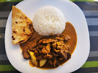 Curry du Restaurant indien Le metis à Saint-Pierre - n°1