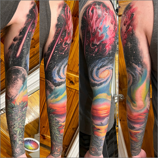 Explore perseverance tattoo ideas, creative tattoo ideas in Baldwinsville, available at Tymeless Tattoo