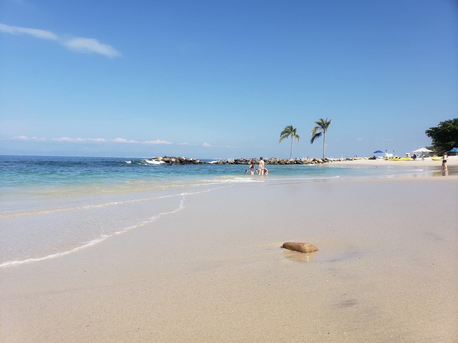 Foto af Garza Blanca beach med turkis rent vand overflade