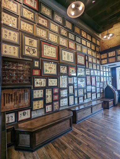 Explore religious sleeve tattoo ideas, creative tattoo ideas in Oceanside, available at The Arcade Oceanside Tattoo