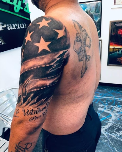 Explore western tattoo ideas for females, creative tattoo ideas in Redding, available at Caddy Daddys