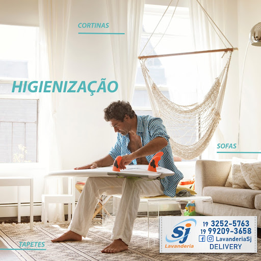 Logo da empresa - Lavanderia SJ
