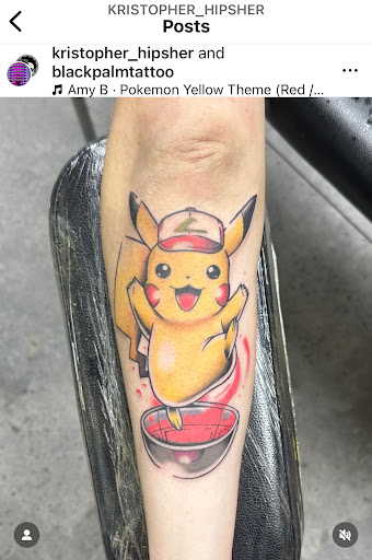 Explore february birthday tattoo ideas, creative tattoo ideas in Orange, available at Black Palm Tattoo