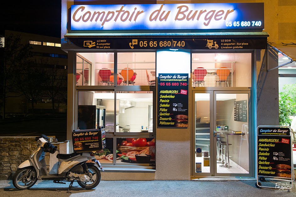 Comptoir du Burger à Rodez (Aveyron 12)