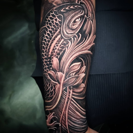 Explore anatomy tattoo ideas, creative tattoo ideas in Colton, available at Vengeance Ink Tattoo & body piercing