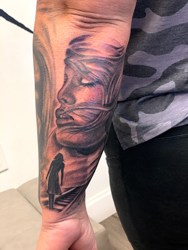 Explore celtic cross tattoo ideas, creative tattoo ideas in Harrisburg, available at Capital Tattoo Company