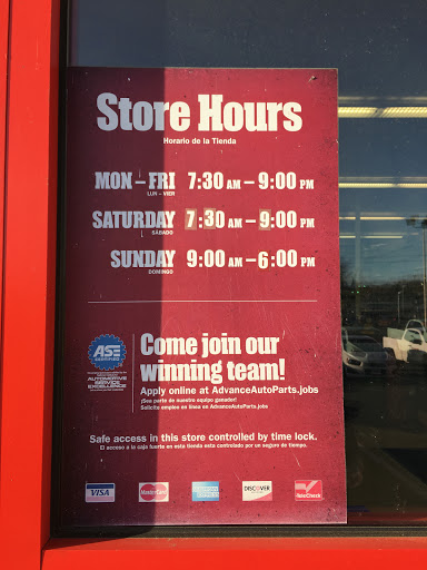 Auto Parts Store «Advance Auto Parts», reviews and photos, 282 E Main St, Westfield, MA 01085, USA