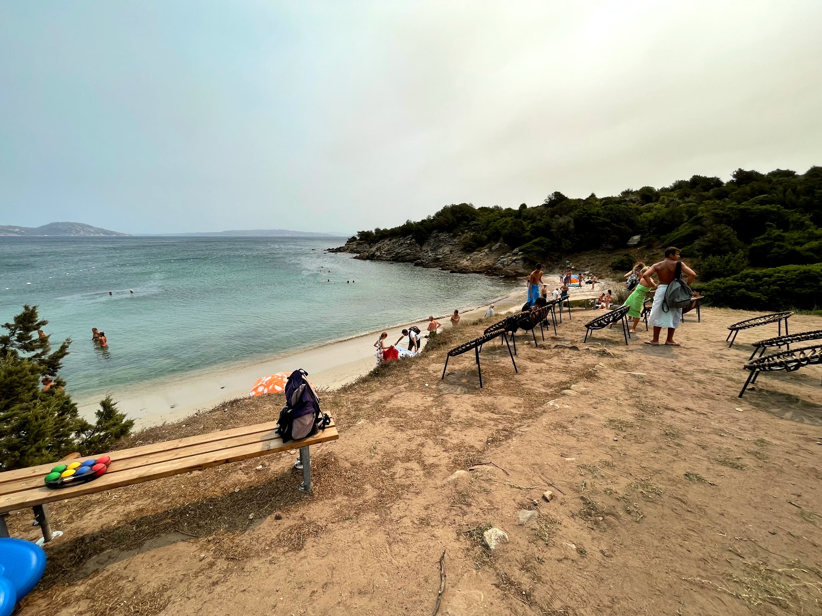 Foto van Spiaggia Punta la Vacca met blauw puur water oppervlakte