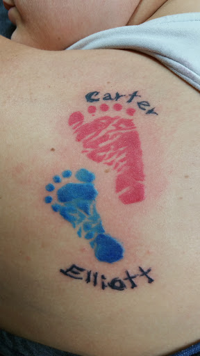 Find angel tattoo ideas for females for your next unique tattoo in Foley at Black Sheep Custom Tattoos and Piercings