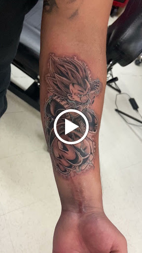 Explore star tattoo ideas, creative tattoo ideas in San Diego, available at Wylde Sydes Tattoo & Body Piercing