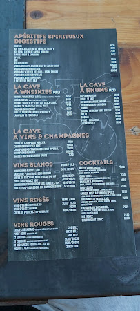 Capsules et bouchons à Sedan menu