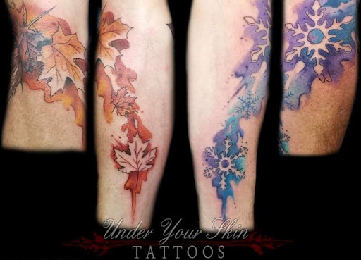Explore jester tattoo ideas, creative tattoo ideas in Green Cove Springs, available at Under Your Skin Tattoos