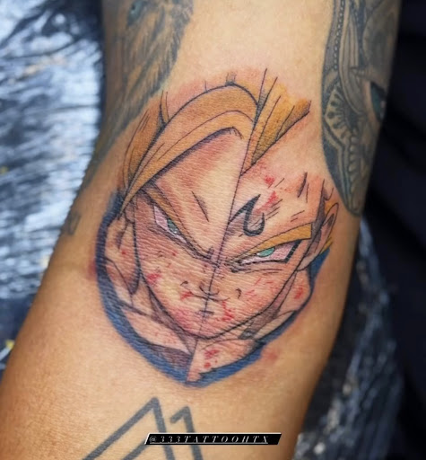 Explore name face tattoo ideas, creative tattoo ideas in Houston, available at 333 Tattoo Studio HTX
