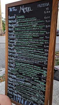 Menu / carte de L'Asino Vola à Murci