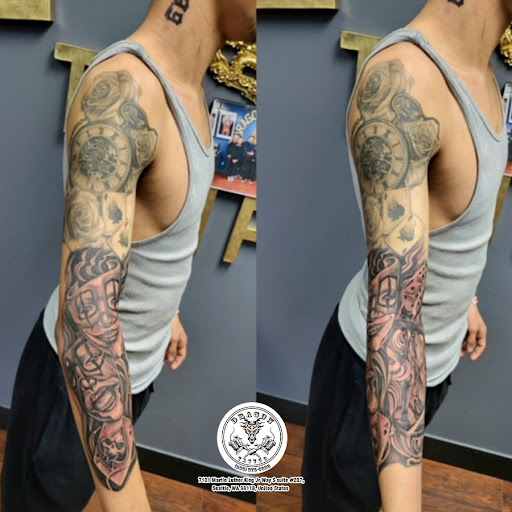 Explore flowers for tattoo ideas, creative tattoo ideas in Seattle, available at Dragon Tattoo