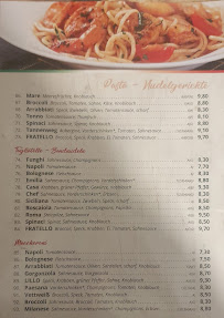 Pizzeria fratello à Vettweiß menu
